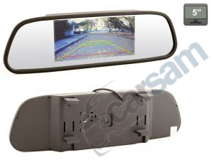 Зеркало заднего вида со встроенным монитором 5" AVS0501BM,  AVIS