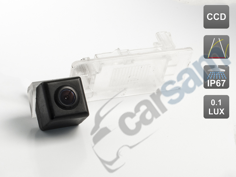 Камера заднего вида для Audi A1 / A4 / A5 / A7 / Q3 / Q5 / TT с динамической разметкой (#102), AVIS