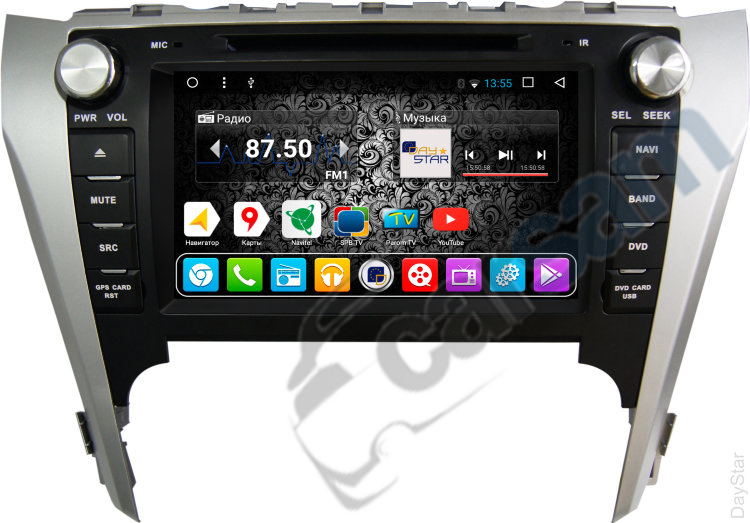 ШГУ для Toyota Camry V50 (2011-2014) на ANDROID Daystar DS-7048HD