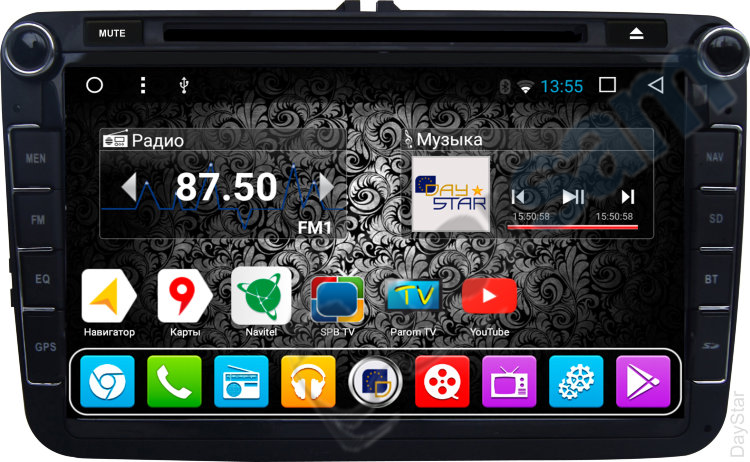 ШГУ для Volkswagen universal на Android Daystar DS-7080HD