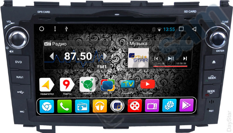 ШГУ для Honda CR-V (-2012) на Android Daystar DS-8048HD