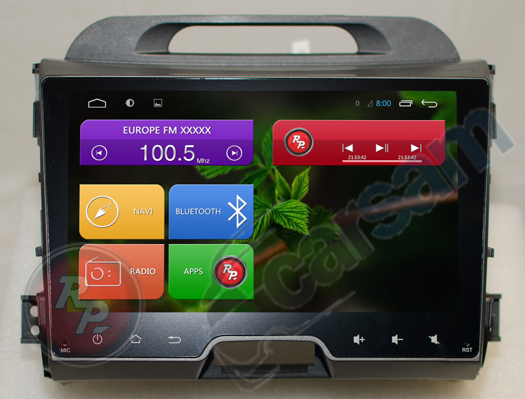 Штатная магнитола для Kia Sportage Redpower 21074B Android