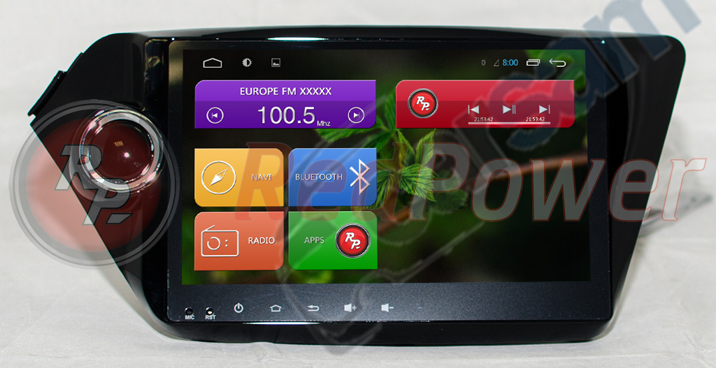 Штатная магнитола для Kia Rio Redpower 21106B Android