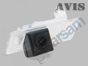 Штатная камера заднего вида Skoda Octavia II / Superb / Rapid (#134), AVIS